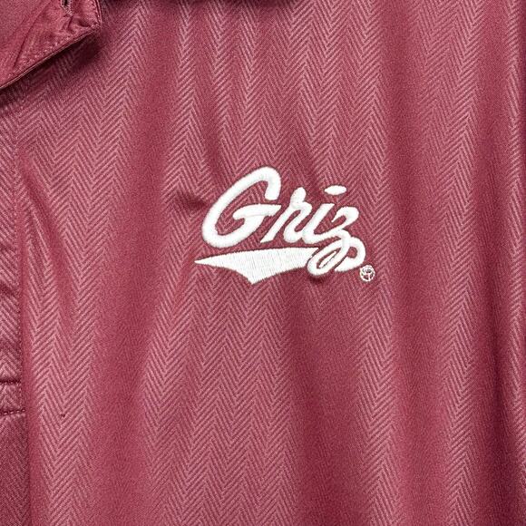 Champion Montana Grizzlies Griz Polo Shirt XL - Picture 2 of 7